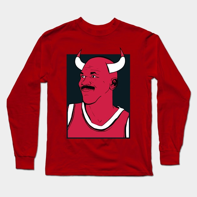 MJ Bull Long Sleeve T-Shirt by portraiteam